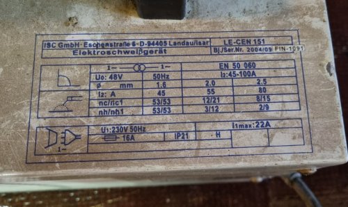 Einhell LE-CEN 151 hitsausmuuntaja